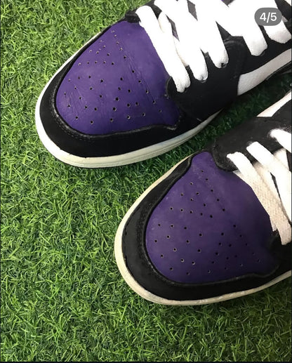 Air Jordan 1 Low Court Purple | Premium Leather Lifestyle Sneakers for Men & Women