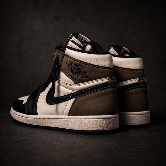 Air Jordan 1 High Mocha Sneakers – Premium Leather High-Top Shoes | Timeless Streetwear Style